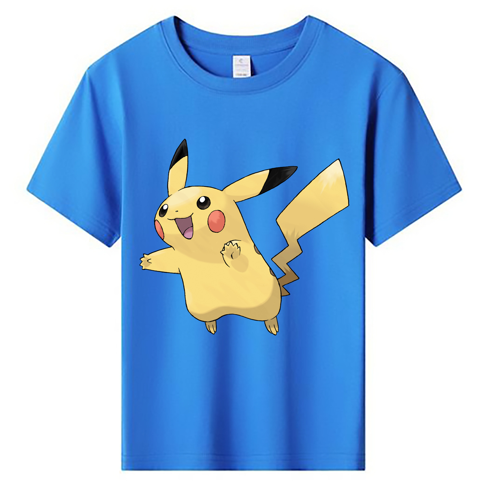 （画像用） ポケットモンスター Pokémon 綿100％キッズTシャツ（フロントプリント）